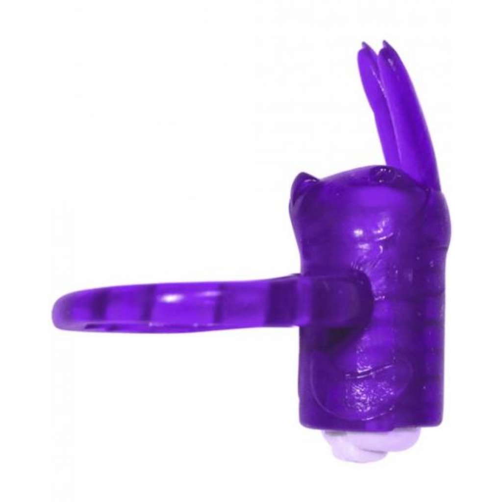 Horny Honey Bunny - Purple - Couples Penis Rings