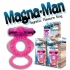 Magna Man Magnetic Ring Magenta - Couples Vibrating Penis Rings