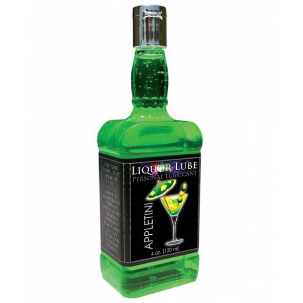 Liquor Lube Appletini Flavor 4oz - Lickable Body