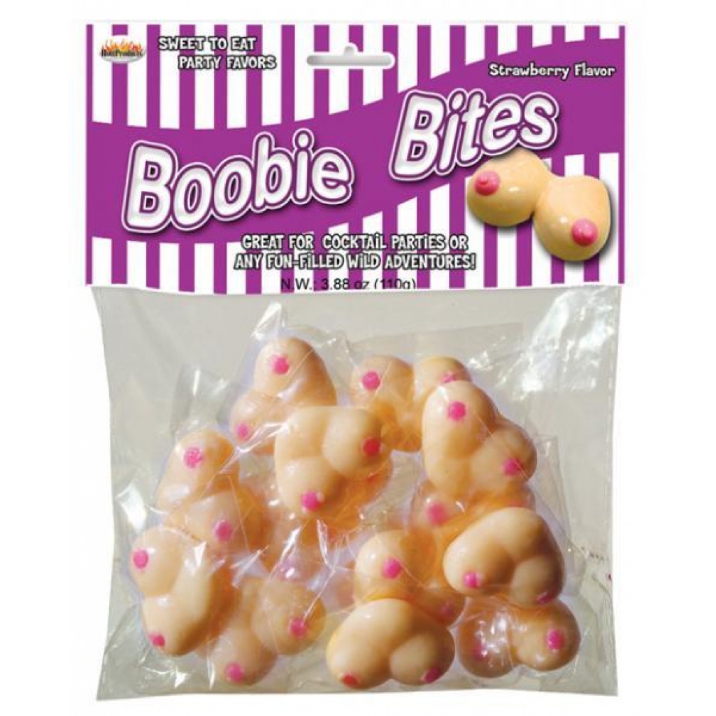 Boobie Bites Strawberry - Adult Candy and Erotic Foods
