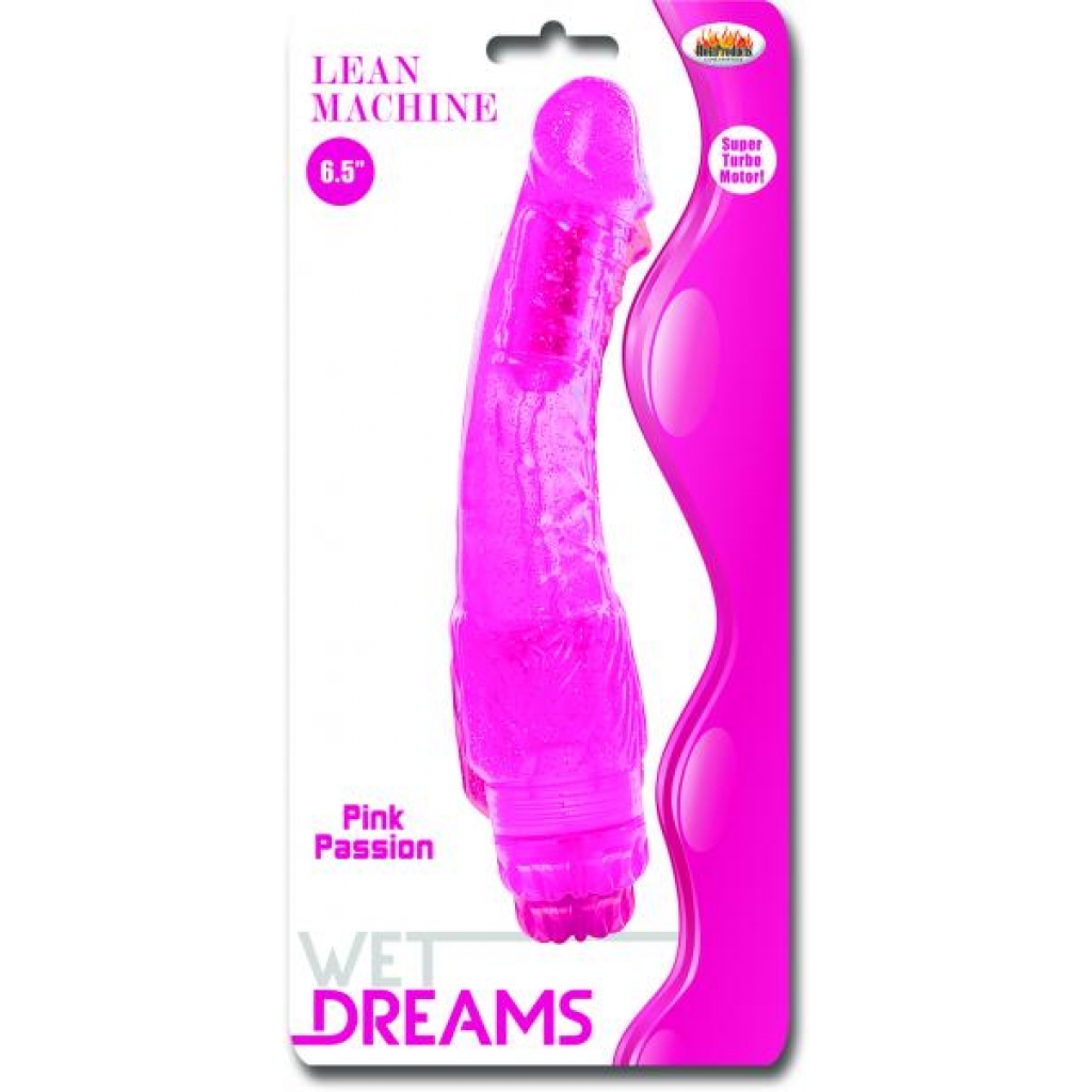 Lean Machine Pink Realistic Vibrator - Realistic