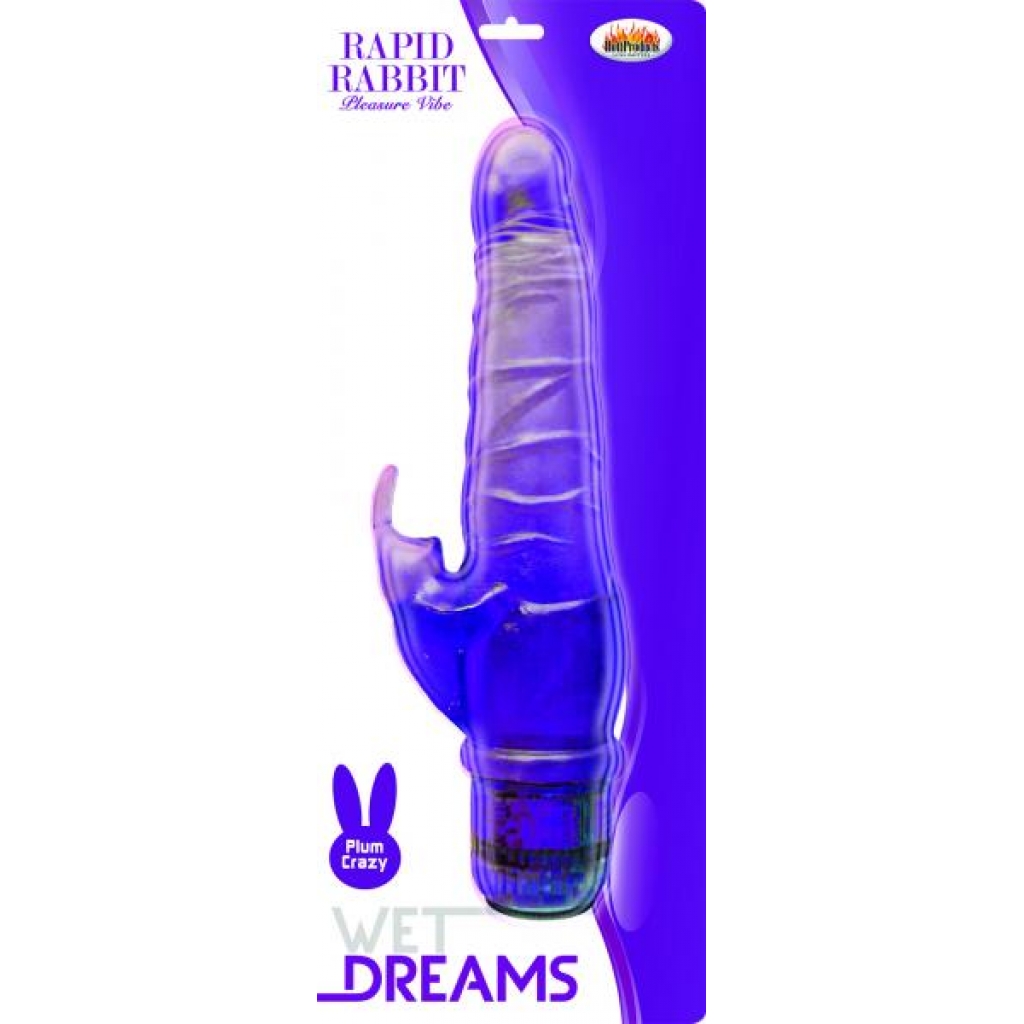 Rapid Rabbit Purple Vibrator - Rabbit Vibrators