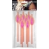 Pussy Straws Pink Beige 8 Count Package - Serving Ware