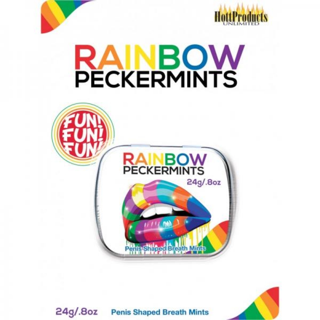 Rainbow Peckermints Adult Candy - Adult Candy and Erotic Foods