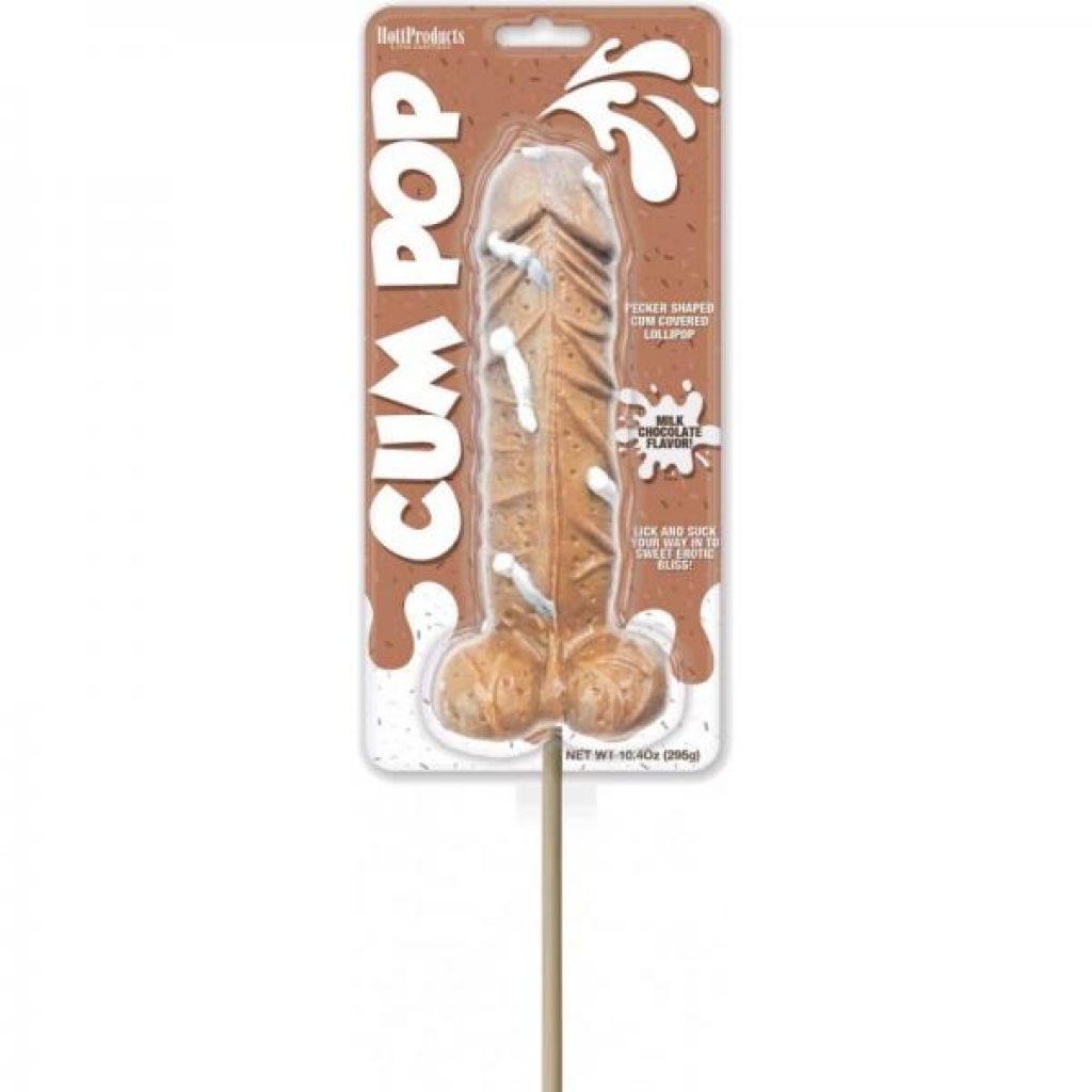 Cum Cock Pops Milk Chocolate Flavored - Adult Candy and Erotic Foods