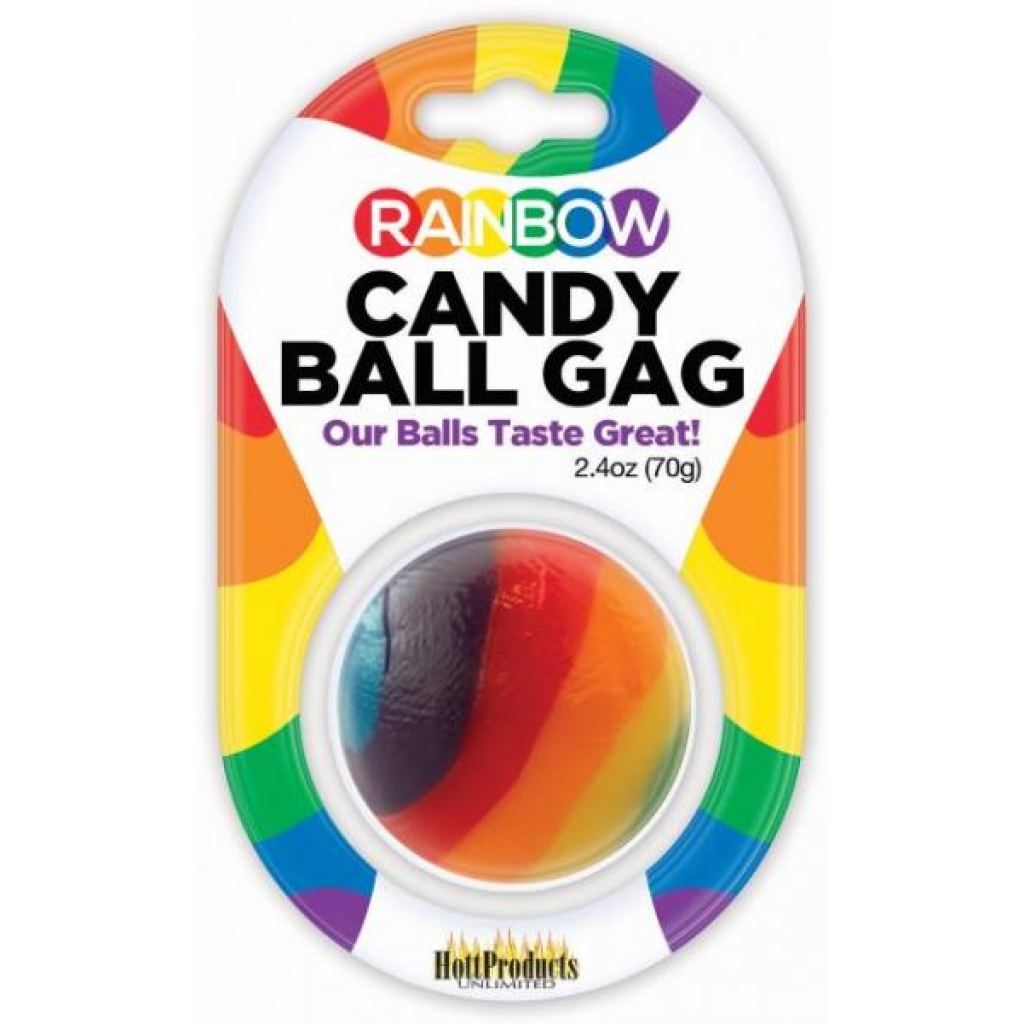 Rainbow Candy Ball Gag - Ball Gags