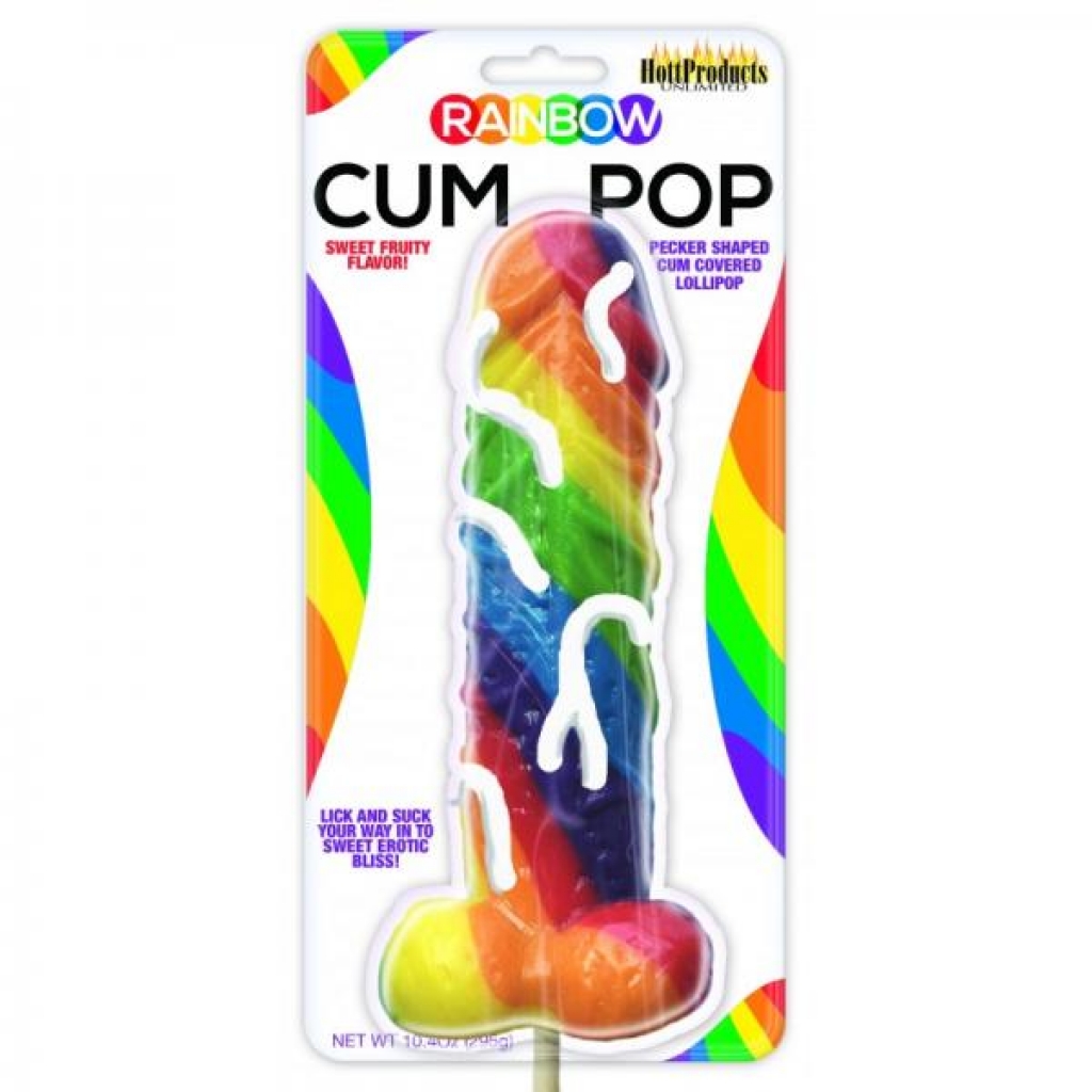 Rainbow Cock Cum Pops - Adult Candy and Erotic Foods