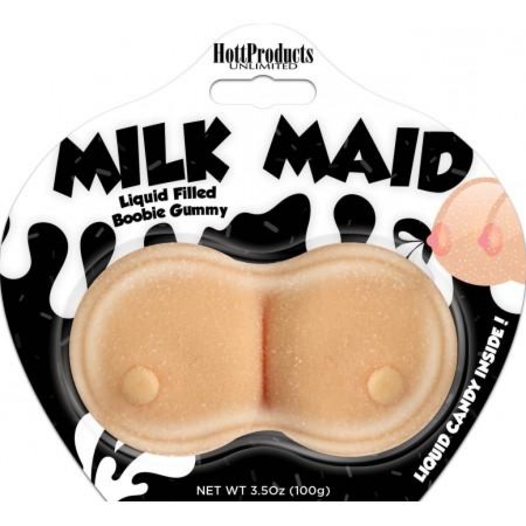 Cum Shots Milk Maid Liquid Filled Gummy Boobs - Adult Candy and Erotic Foods