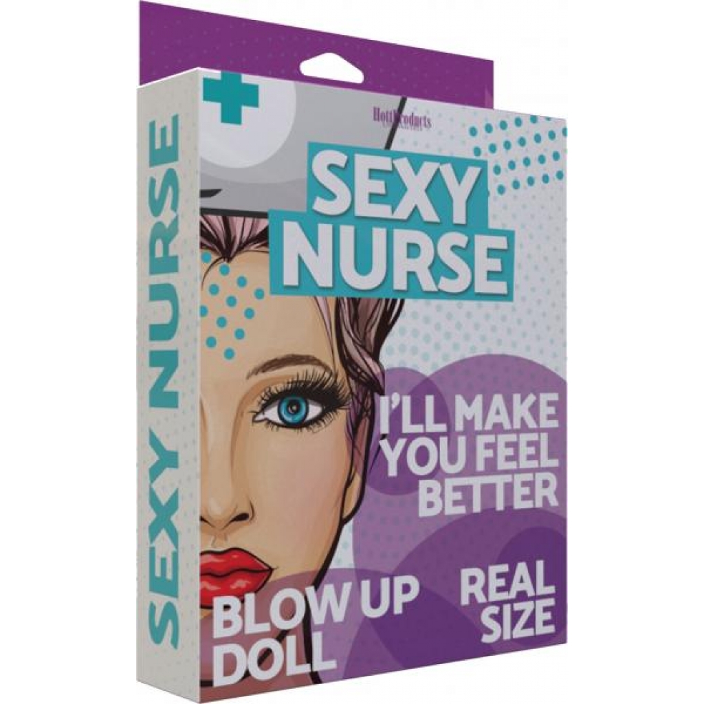 Sexy Nurse Inflatable Party Doll - Female