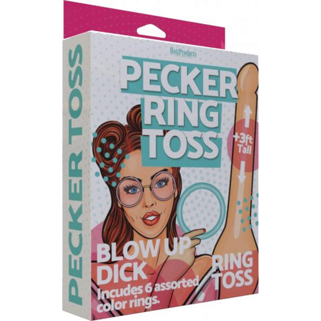 Inflatable Pecker Ring Toss - Party Hot Games