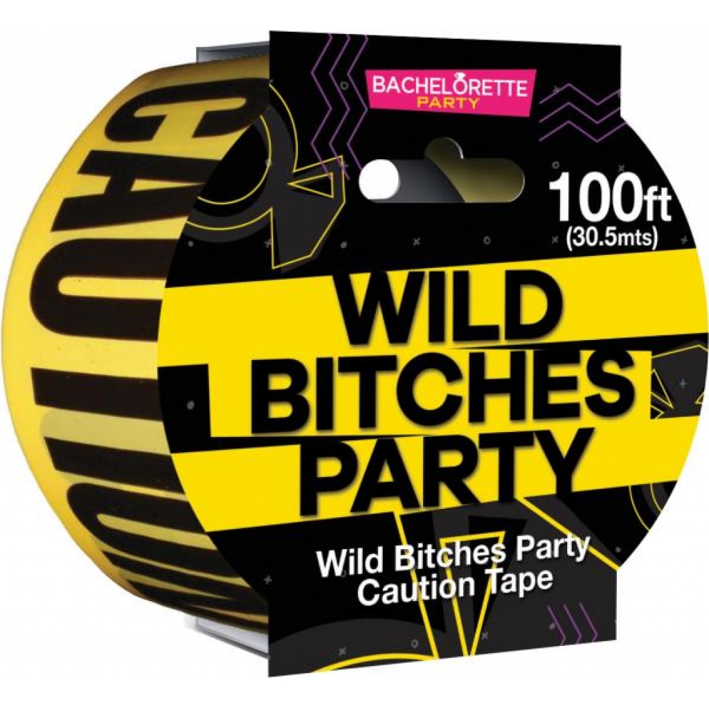 Wild Bitches Caution Tape - Gag & Joke Gifts