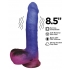 Stardust Milky Way 8.5in Dildo Vibrating - Realistic