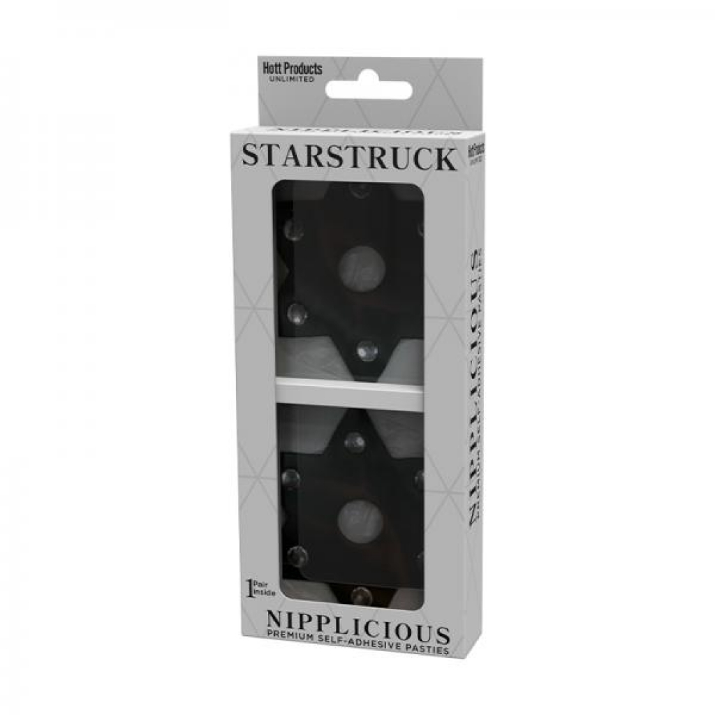 Nipplicious Starstruck Star Shaped Leather Pasties - Pasties, Tattoos & Accessories