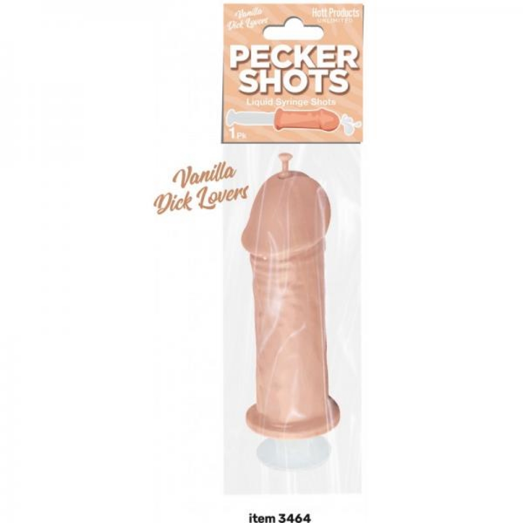 Pecker Shot Syringe Flesh - Serving Ware