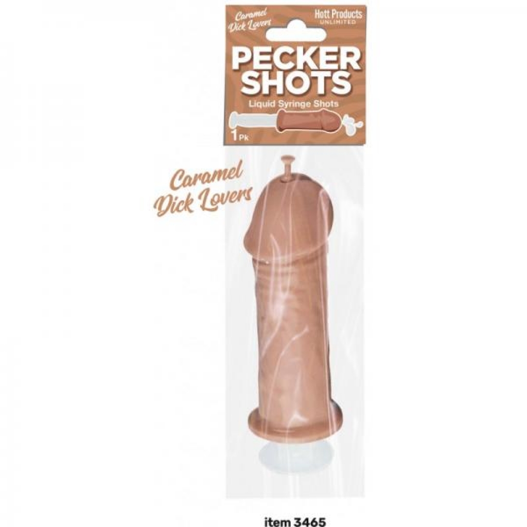 Pecker Shot Syringe Brown - Serving Ware