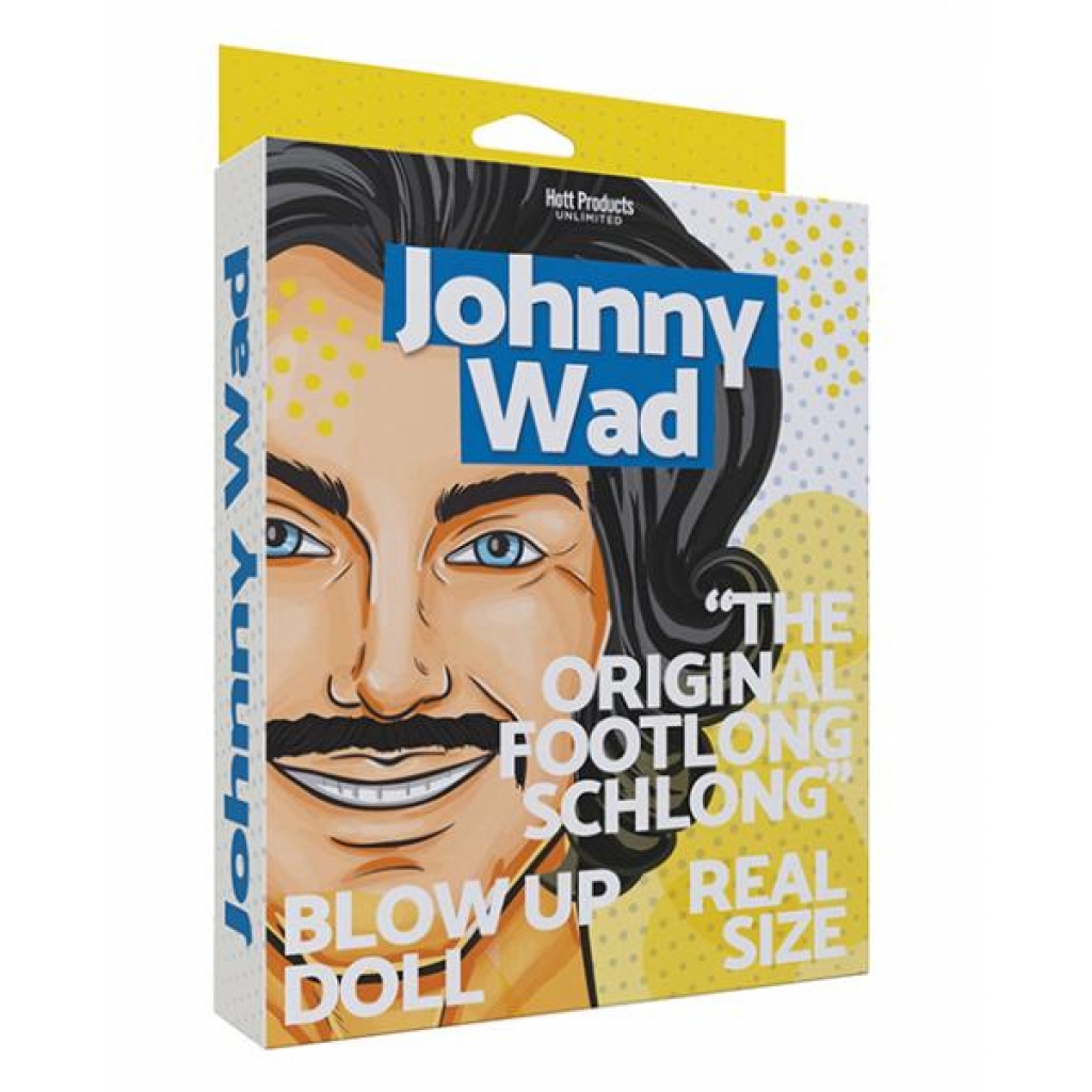 Johnny Wad Blow Up Doll W/ Large Penis - Male