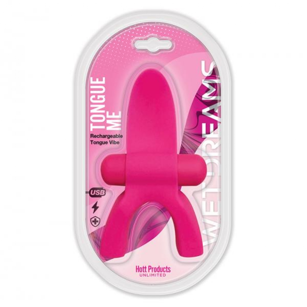 Tongue Me Extreme Pleasure Tongue Vibe Pink - Tongues