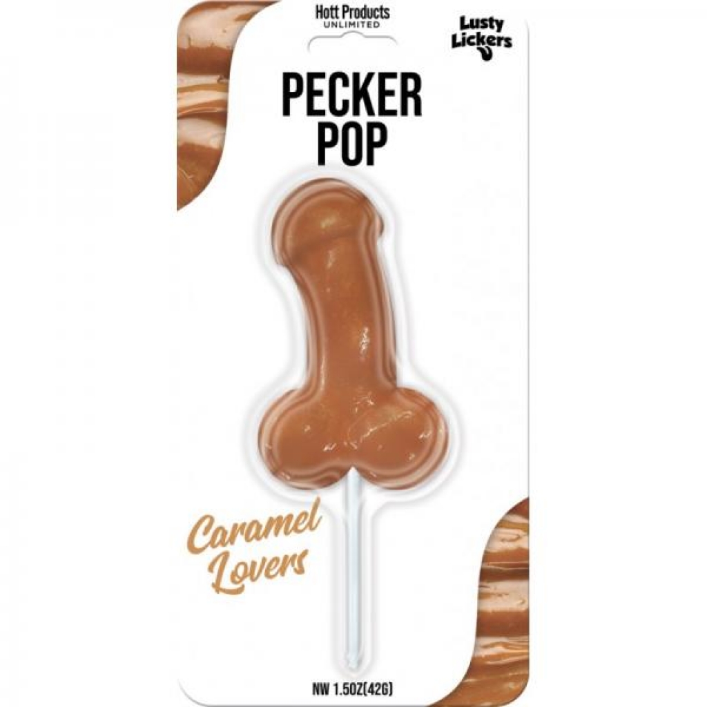 Penis Pop Caramel Lovers - Adult Candy and Erotic Foods