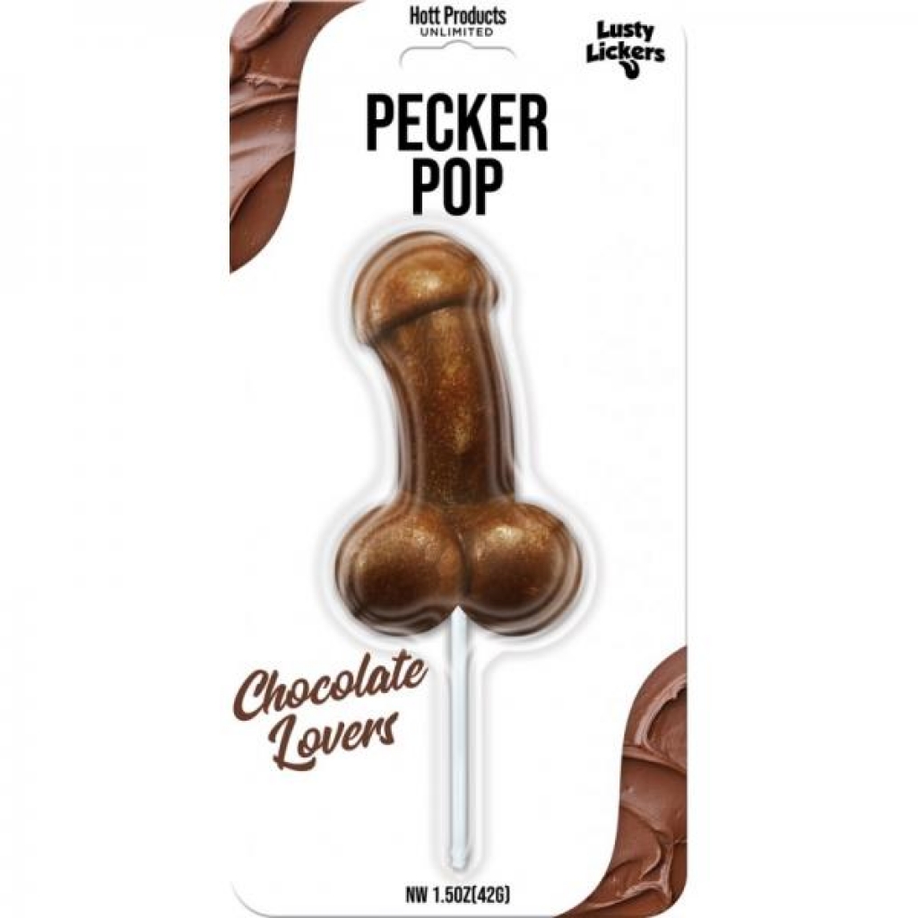 Penis Pop Chocolate Lovers - Adult Candy and Erotic Foods