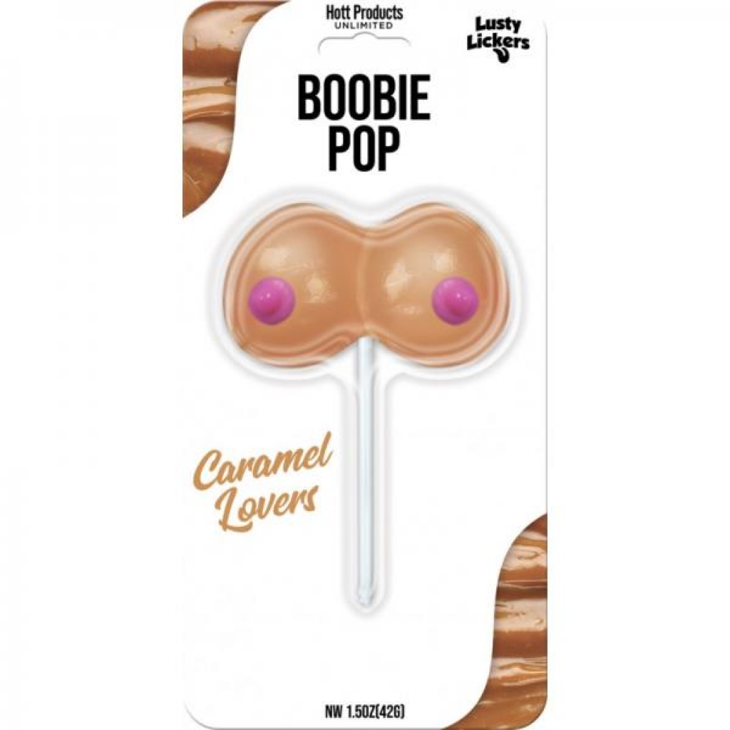 Boobies Pop Caramel Lovers - Adult Candy and Erotic Foods