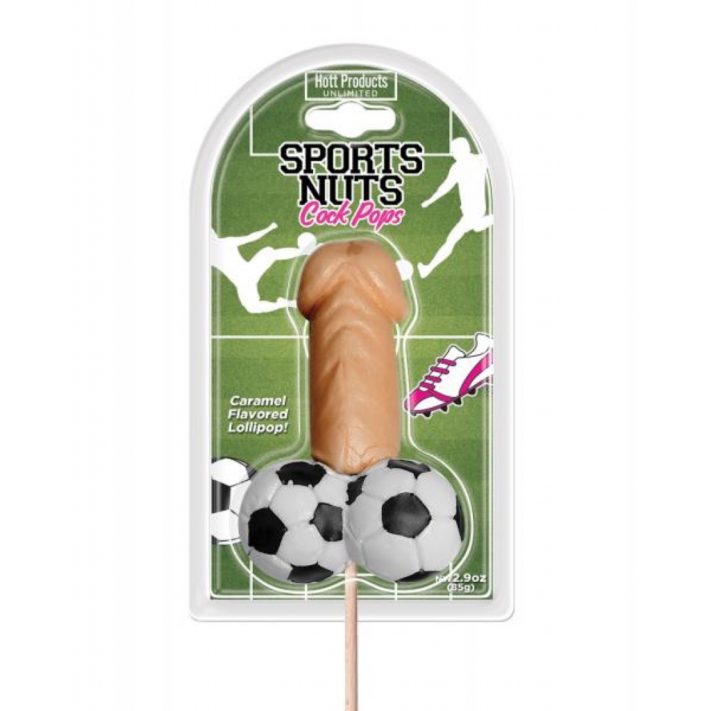 Sports Nuts Cock Pops Soccer Balls Caramel Lovers - Adult Candy and Erotic Foods
