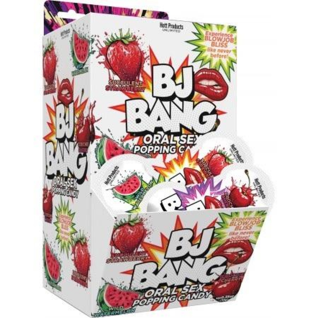 Bj Bang Popping Blow Job Oral Sex Candy 72pc Display - Adult Candy and Erotic Foods
