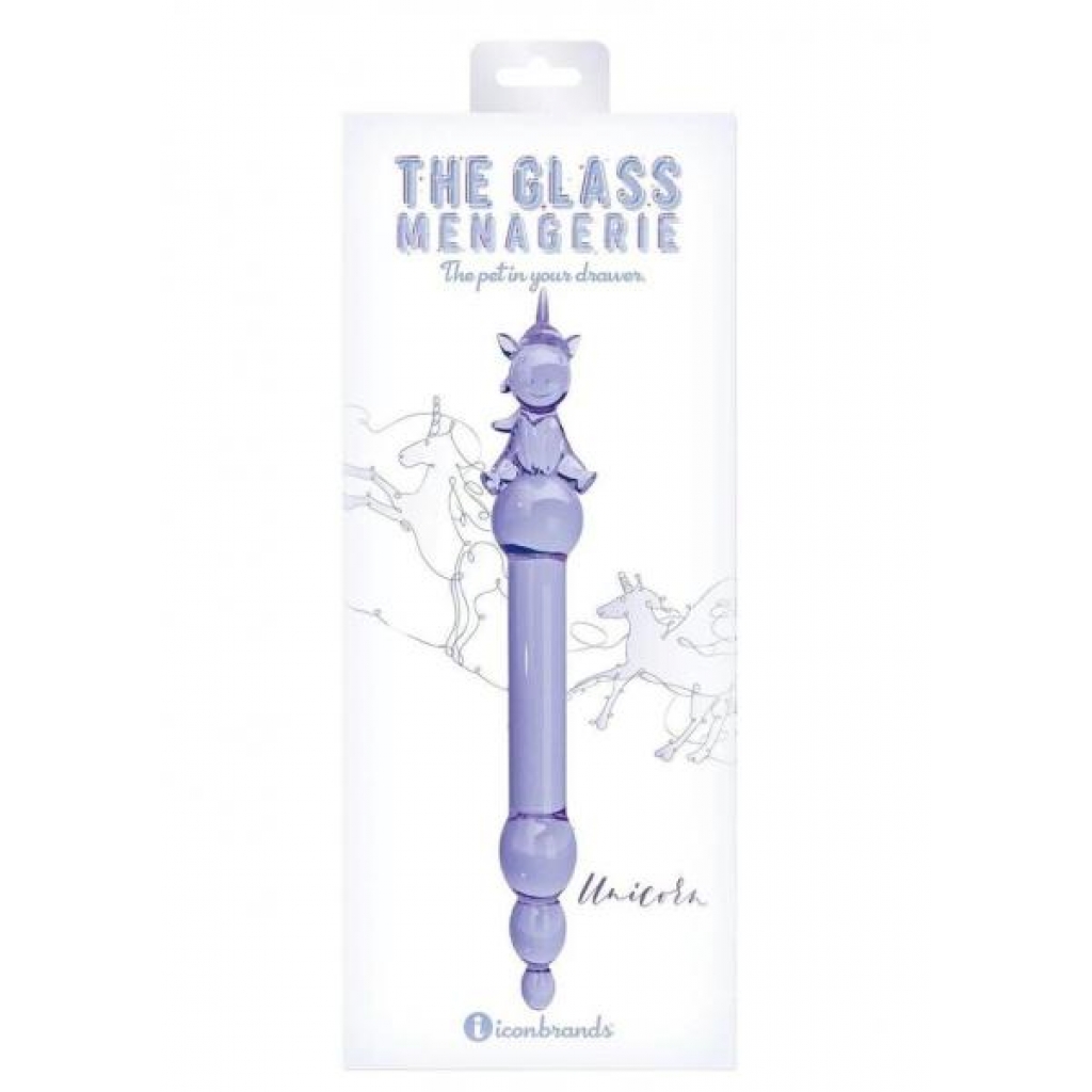 Glass Menagerie Unicorn Purple - Extreme Dildos