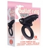 The Nines Bullet Ring Tongue Vibrator Black - Couples Vibrating Penis Rings