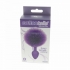 Cottontails Silicone Bunny Tail Butt Plug Purple - Anal Plugs