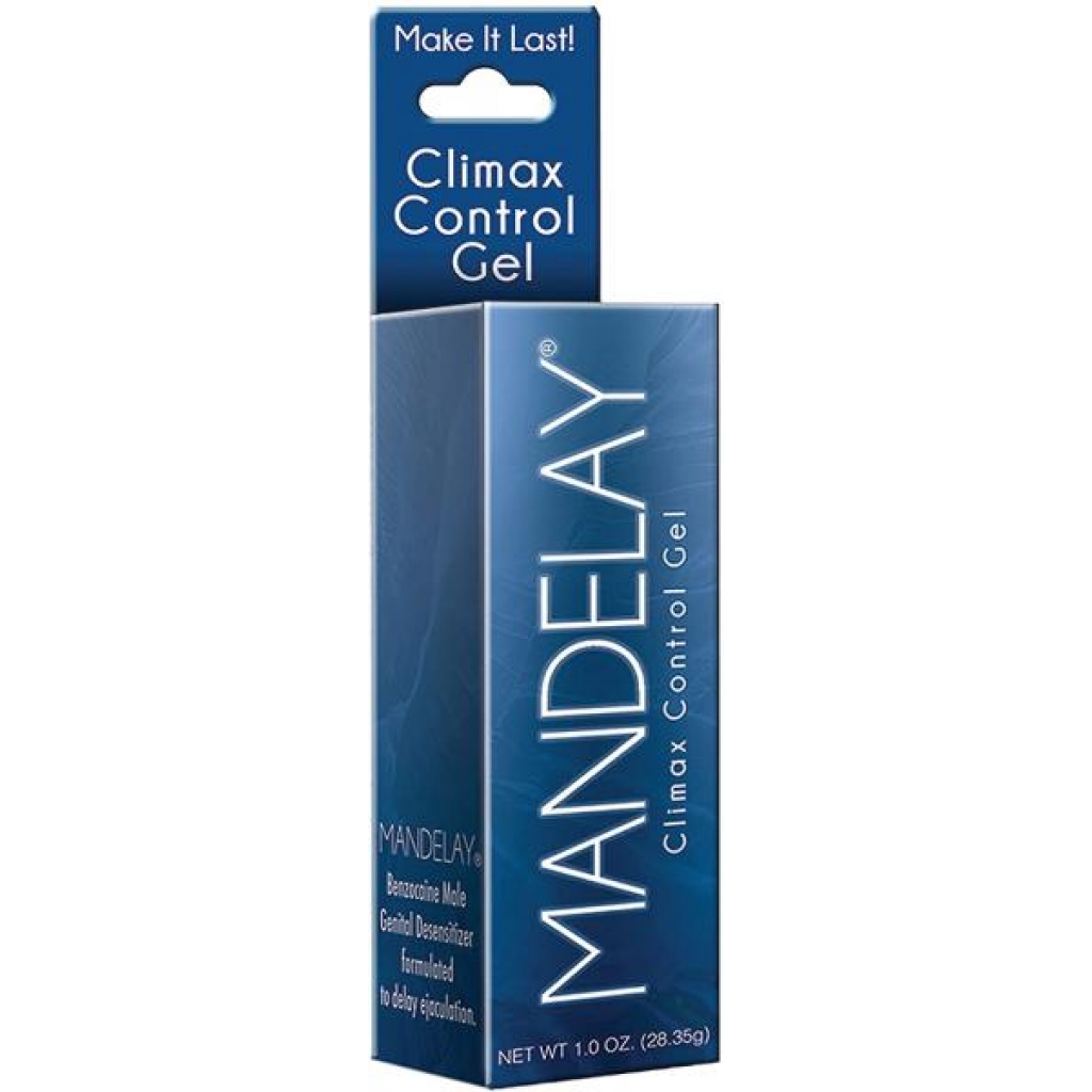 Mandelay Climax Control Gel 1oz Tube - For Men
