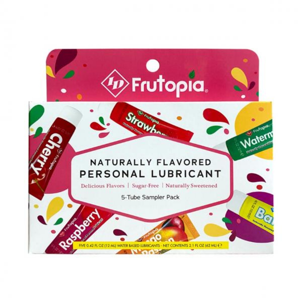 Id Fruitopia Assorted 12ml Tubes 5 Pack - Adult Candy and Erotic Foods