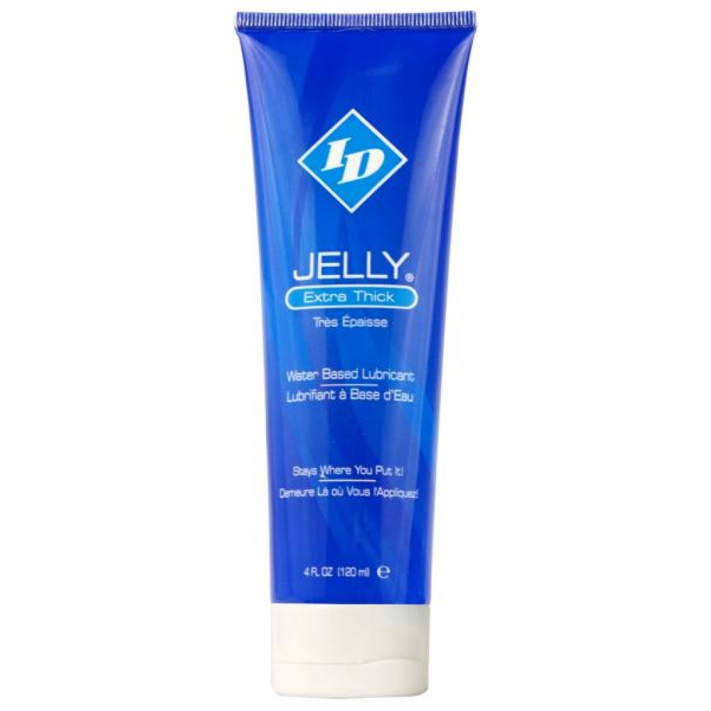 ID Jelly Extra Thick Lubricant Travel Tube 4oz - Lubricants