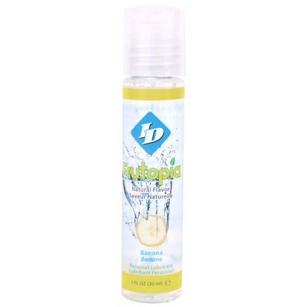 ID Frutopia Lubricant Banana 1oz - Lickable Body