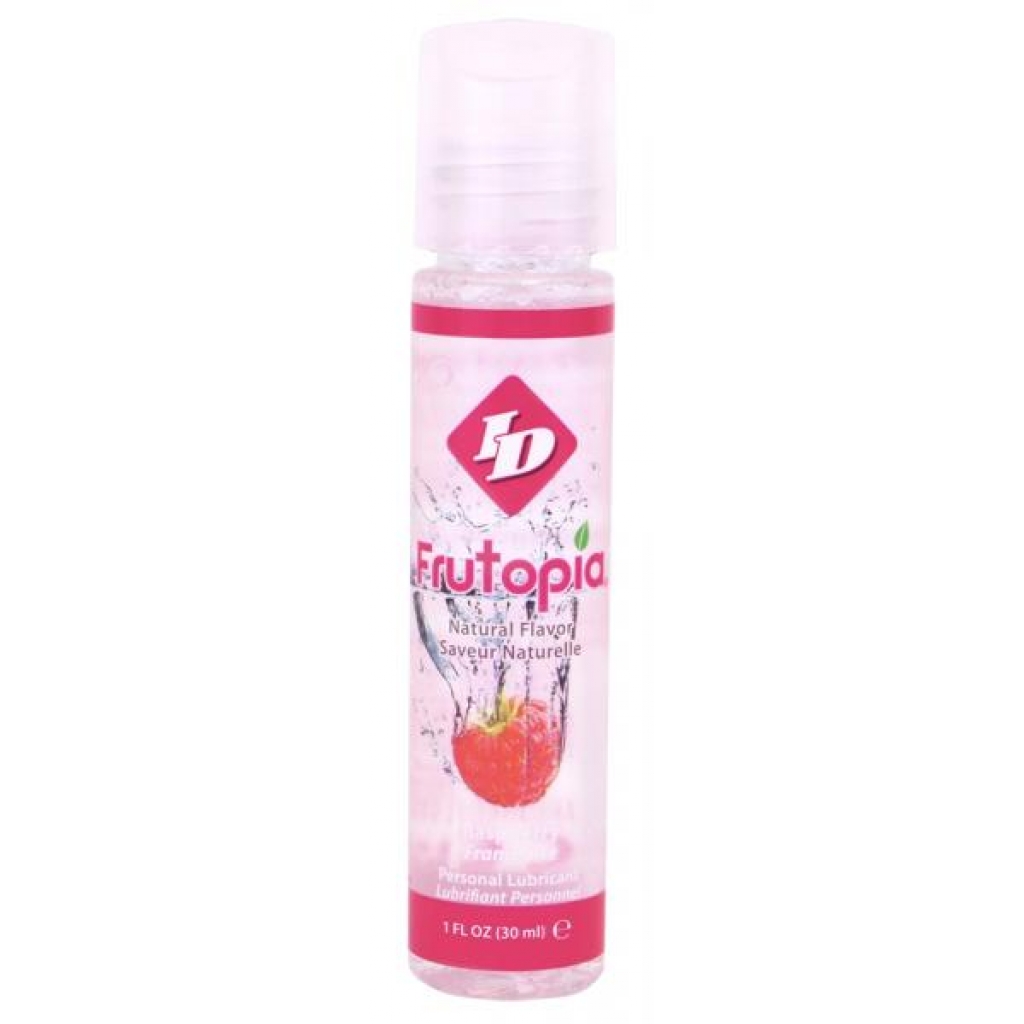 ID Frutopia Lubricant Raspberry 1oz - Lickable Body