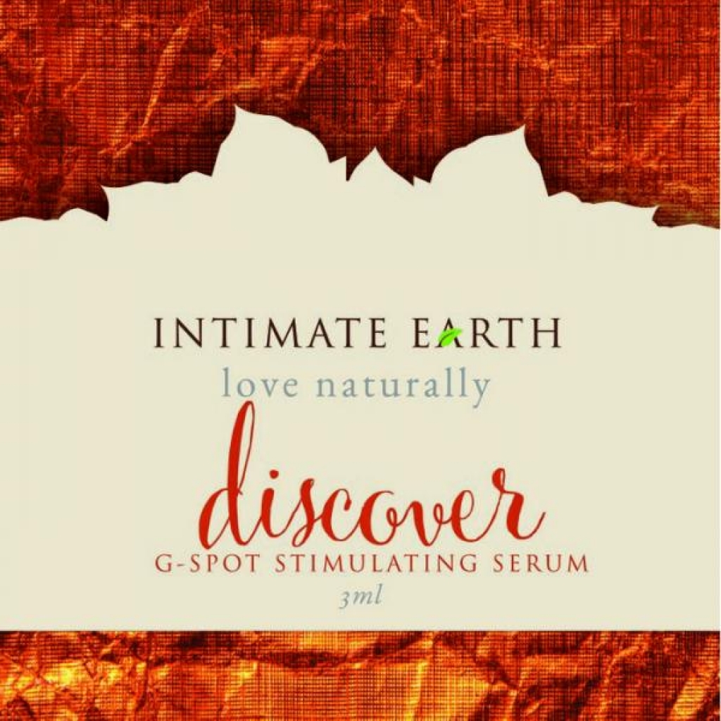 Intimate Earth Discover G Spot Gel Foil Pack .10oz - For Women