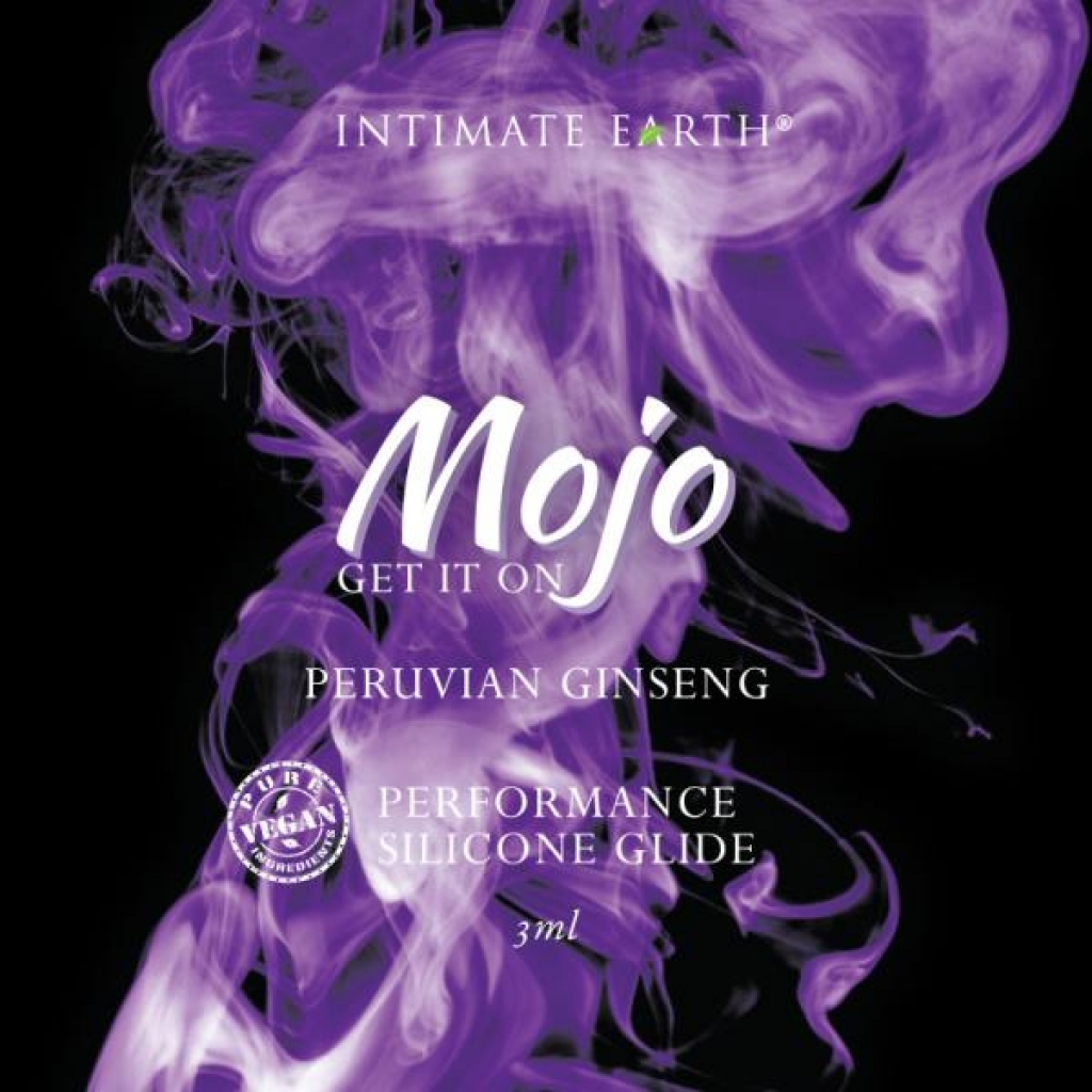 Mojo Peruvian Ginseng Silicone Performance Glide 3 Ml Foil (eaches) - For Men