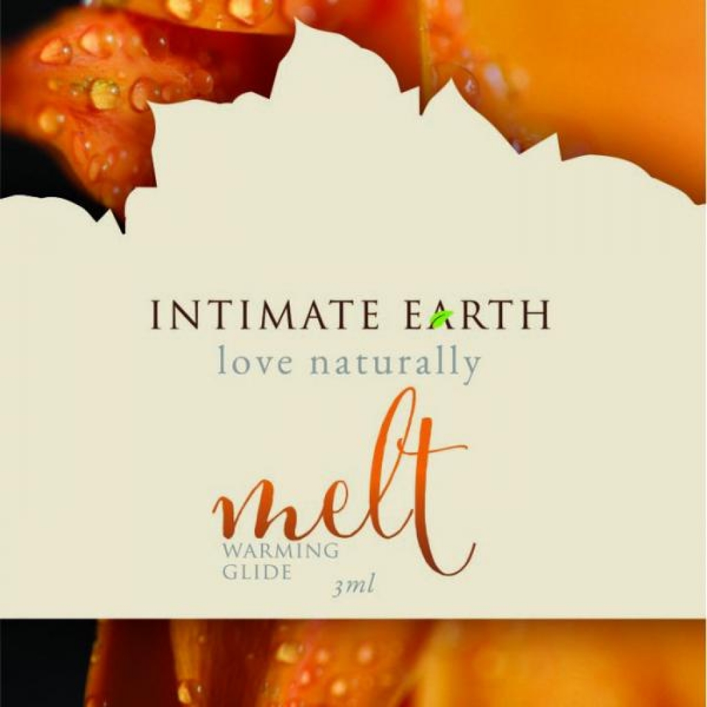 Intimate Earth Melt Warming Glide Foil Pack Sample Size - Lubricants