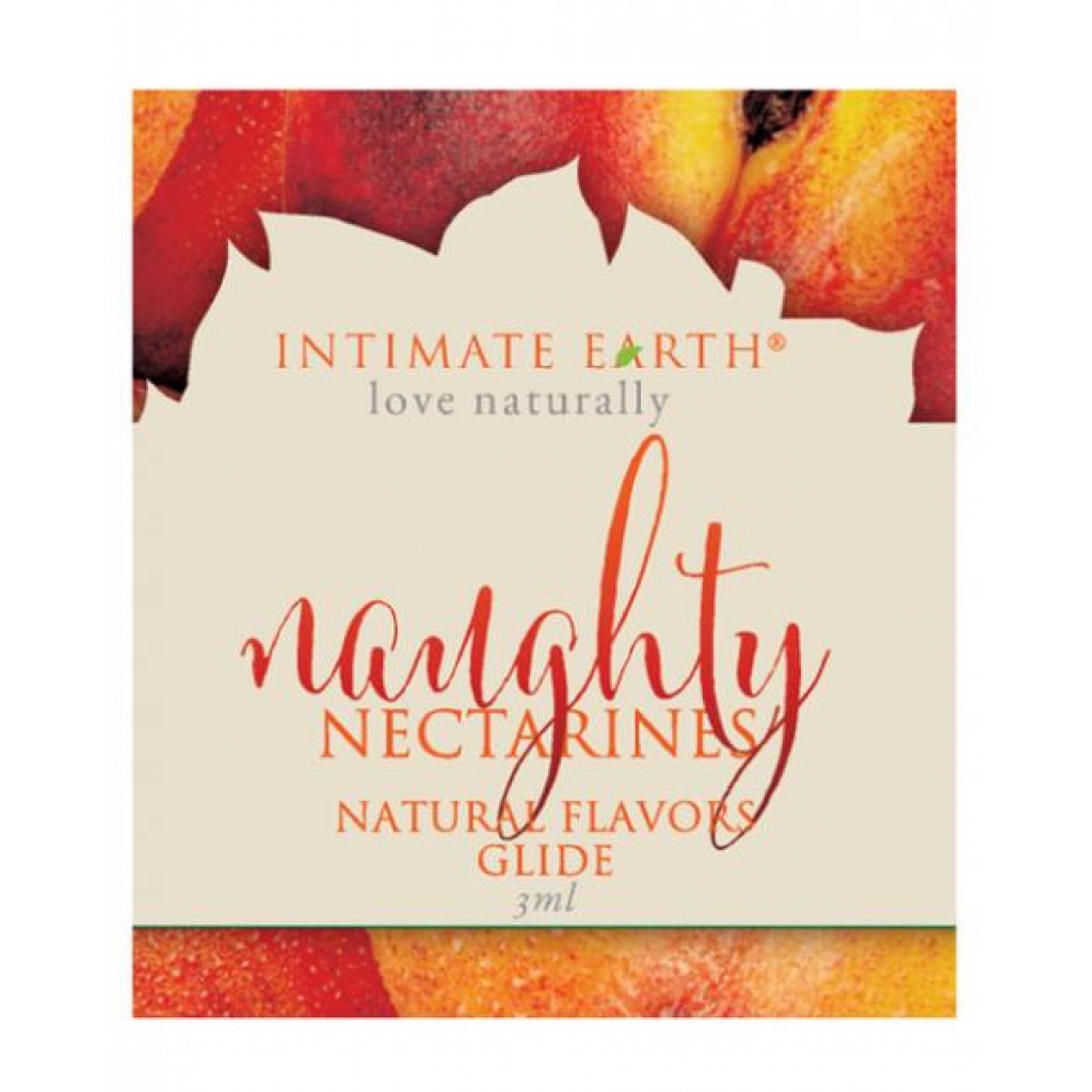 Intimate Earth Naughty Nectarines Glide Foil Pack .10oz - Massagers