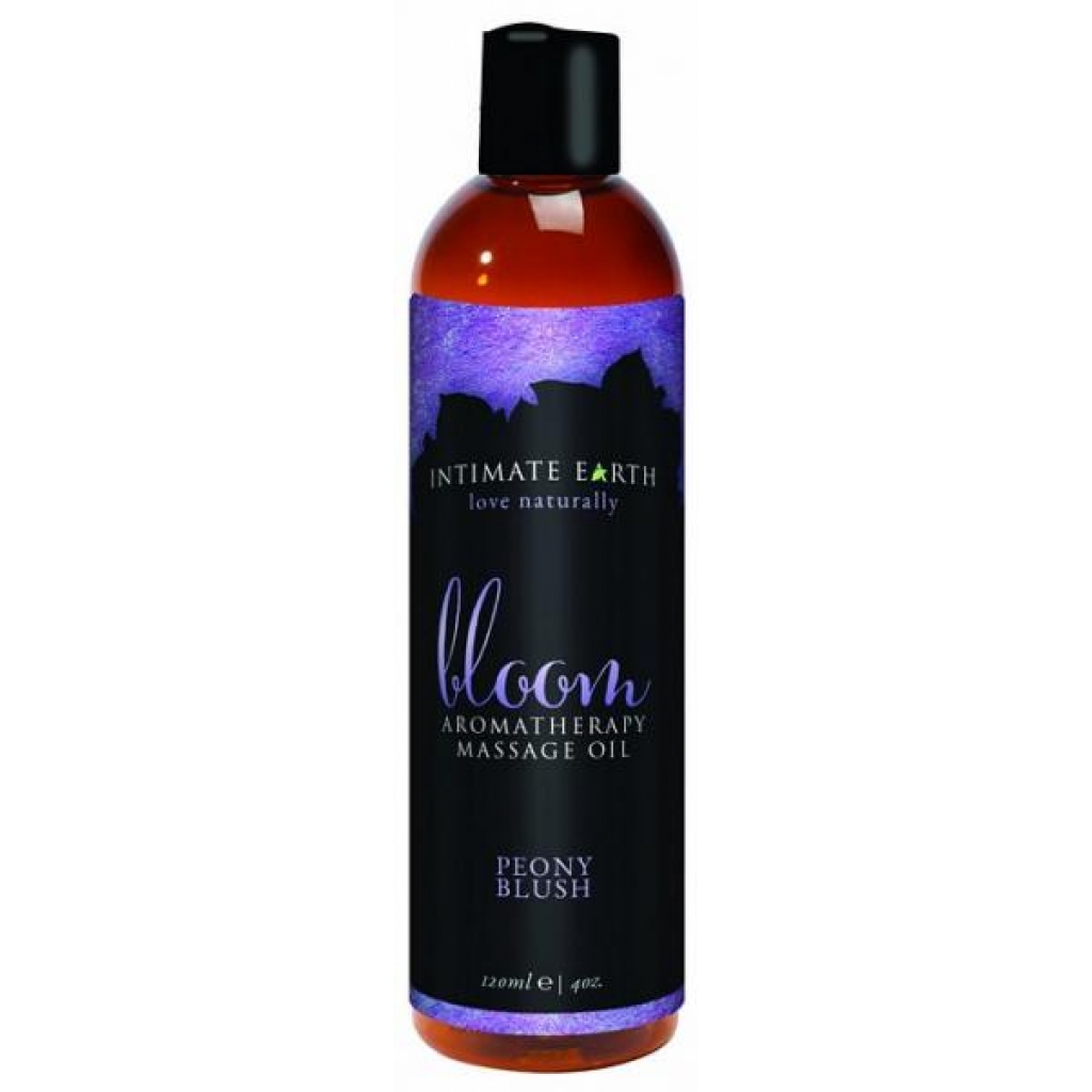Intimate Earth Bloom Massage Oil 4oz - Sensual Massage Oils & Lotions