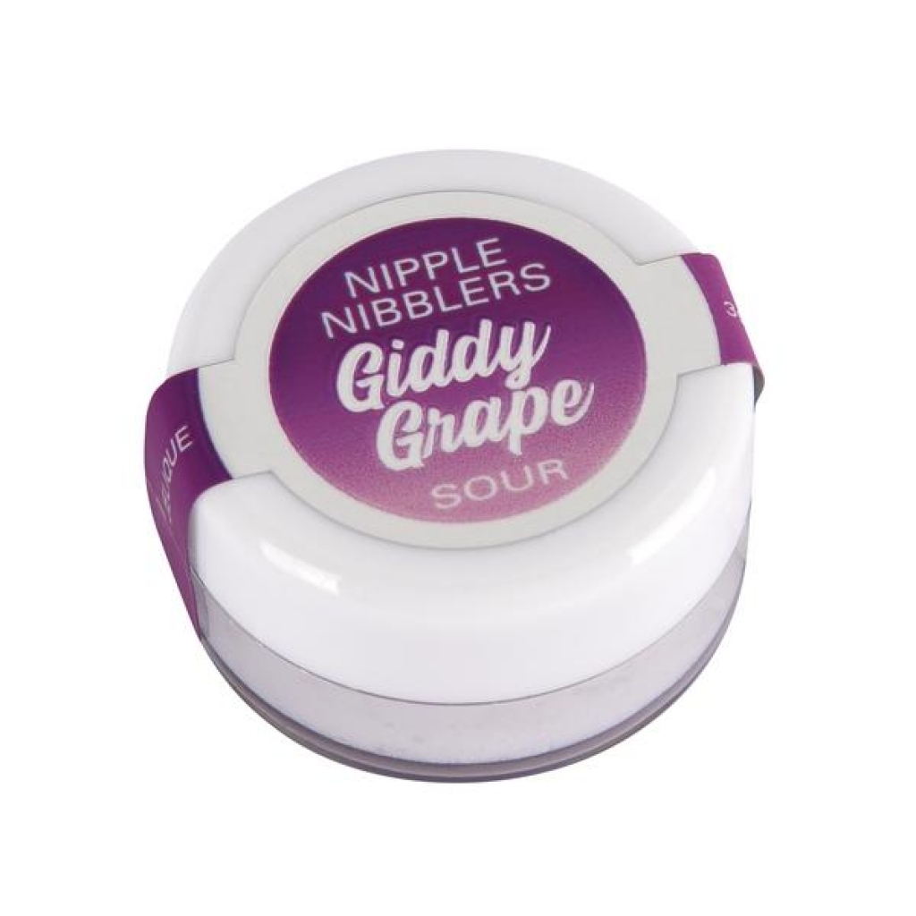 Nipple Nibblers Sour Pleasure Balm Giddy Grape 3g - Oral Sex