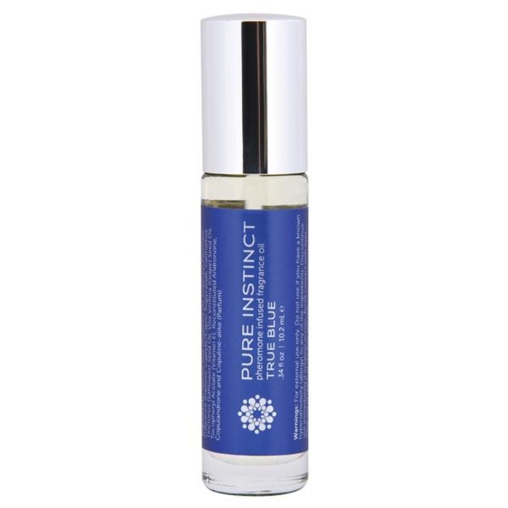 Pure Instinct Pheromone True Blue Fragrance Roll-On - Sensual Allure