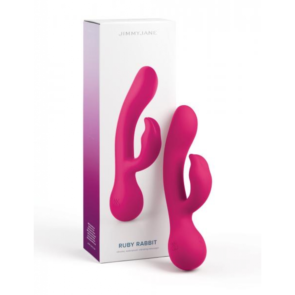 Jimmyjane Ruby Rabbit Vibrator - Pink