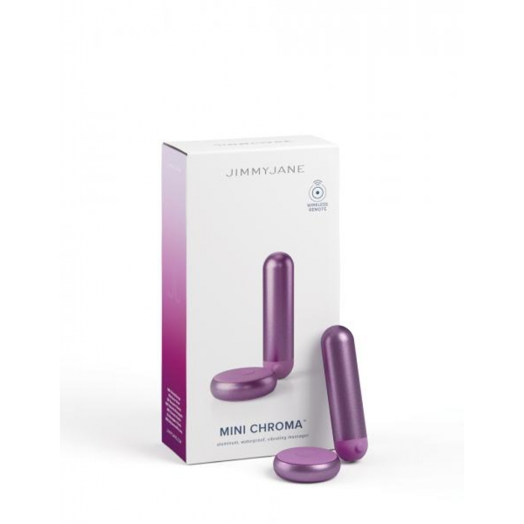 Jimmyjane Mini Chroma Wireless Remote Purple - Bullet Vibrators