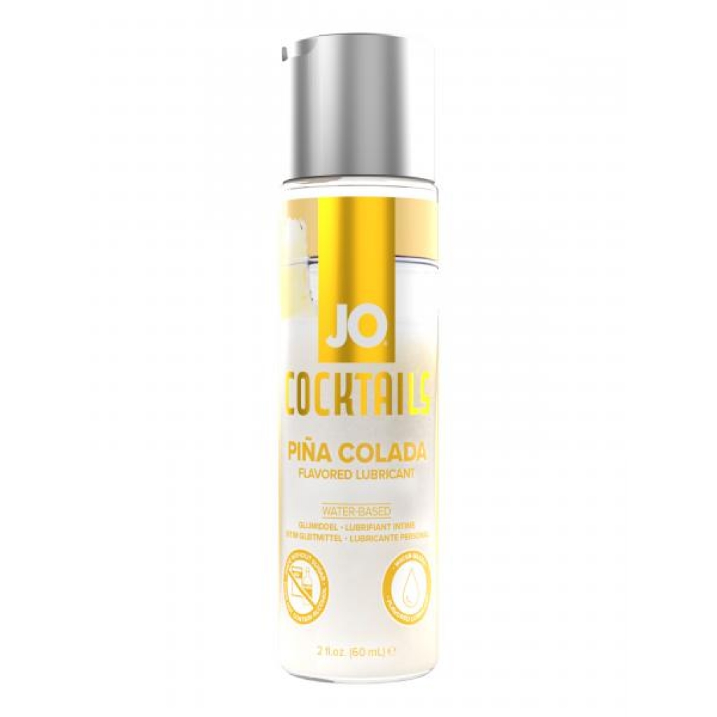 Jo Cocktails Pina Colada Flavored Lube 2 Oz - Lubricants