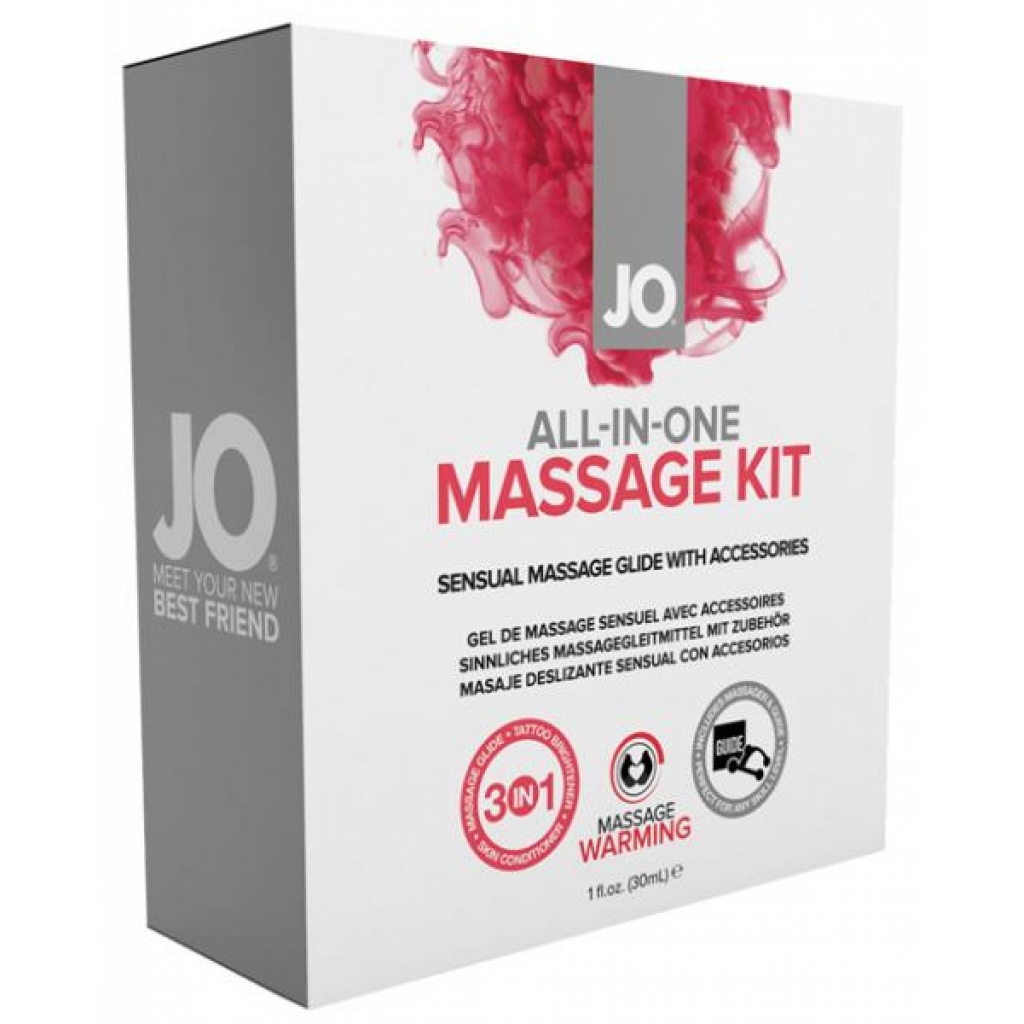 JO All In One Massage Gift Kit - Babydolls & Slips