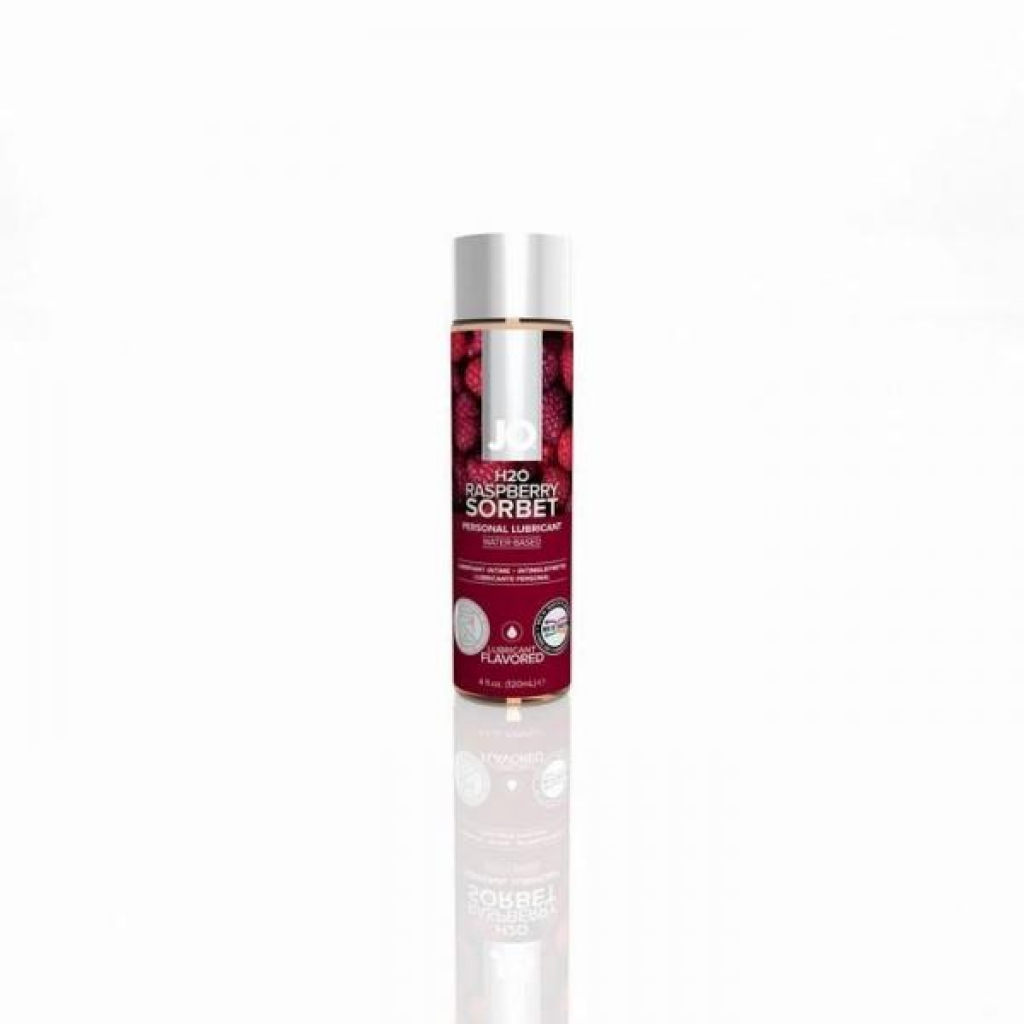 Jo Flavored Lube Raspberry Sorbet 4 oz - Lubricants