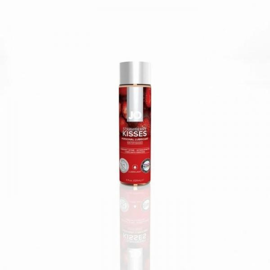 Jo Flavored Lube Strawberry Kiss 4 oz - Lubricants