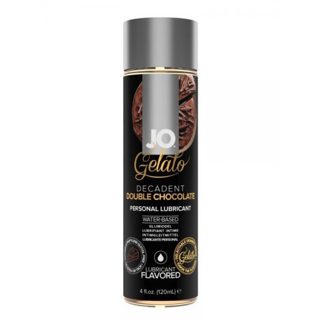 Jo Gelato Decadent Double Chocolate Water Based Lube 4 Oz - Lubricants