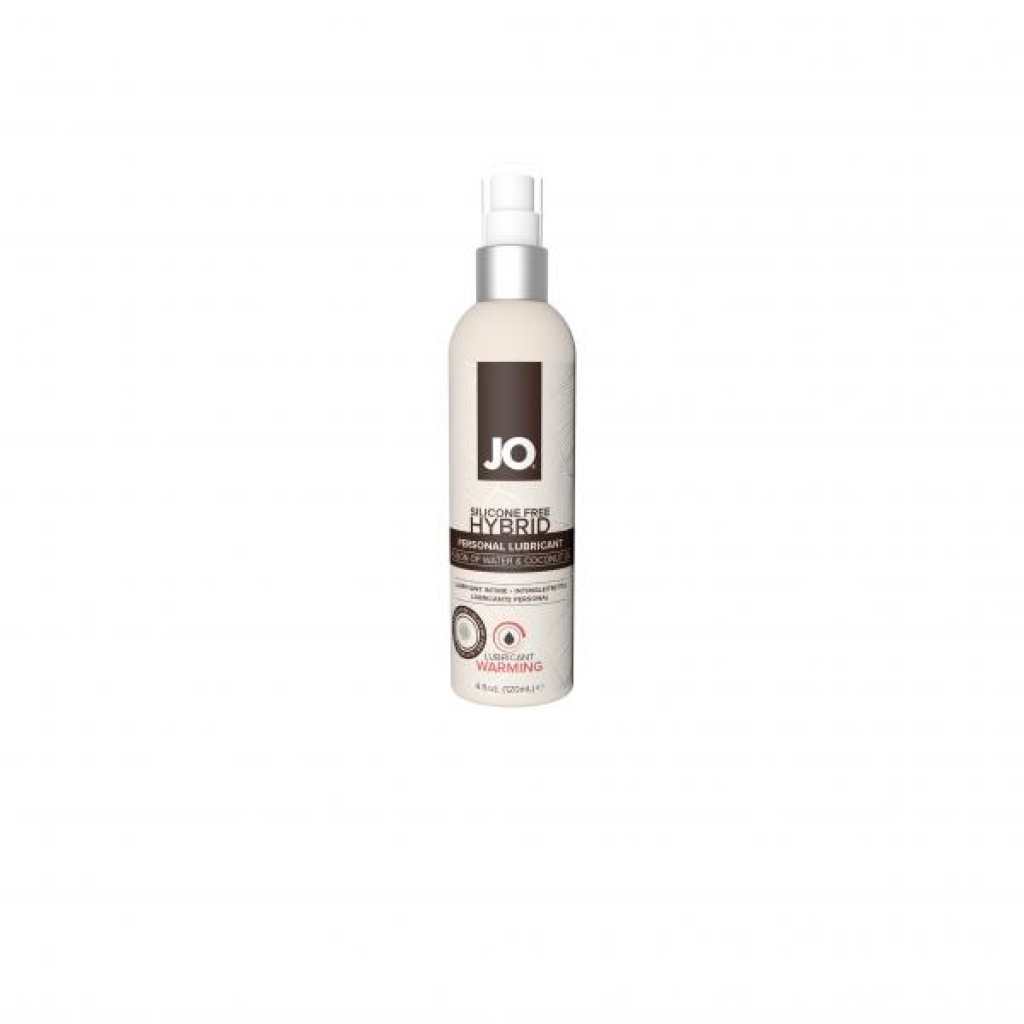 JO Silicone Free Hybrid Lubricant Warming with Coconut 4oz - Lubricants