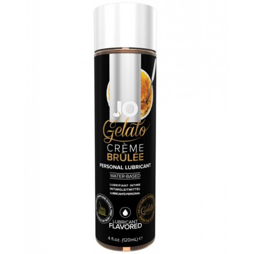 JO Gelato Creme Brulee Lubricant 4oz - Lubricants